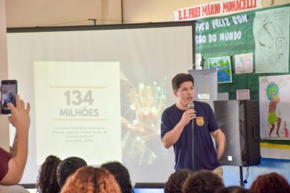 Palestras sobre cyberbullying e crimes ciberneticos promovidas pela Policia Civil e Aleam alcancam mais de 41 mil pessoas Foto Mauro Smith nfF39b