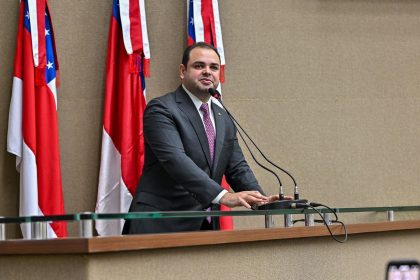 Presidente Roberto Cidade comanda sessao que marca retorno das atividades parlamentares em plenario no 2o semestre Foto Herick Pereira IkMpJQ