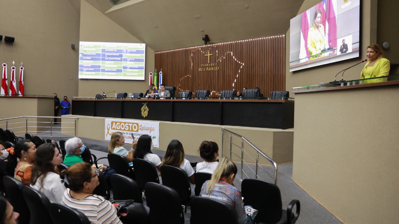 Agosto Laranja motiva apresentacao de materias legislativas para conscientizacao sobre esclerose multipla Foto Danilo Mello 3wFrqb