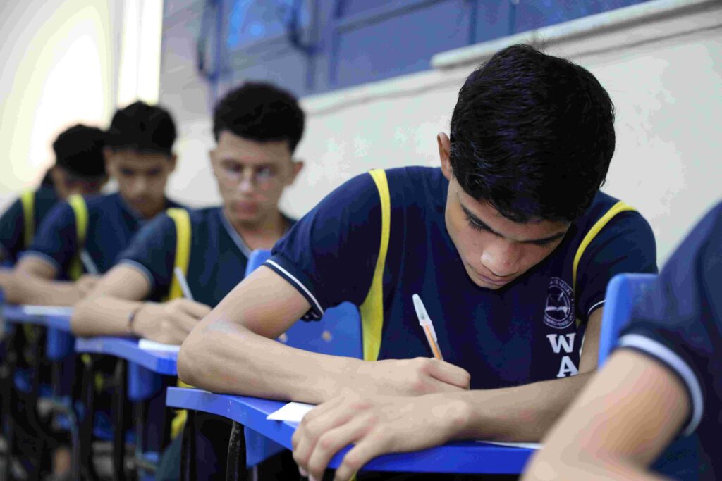 Educacao alunos realizando prova foto Euzivaldo Queiroz Seduc 57 1024x683 1