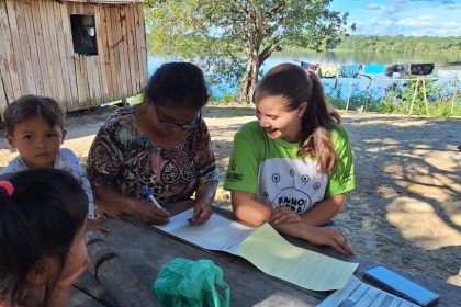 Idam Regularizacao de documentos a produtores rurais da calha do Rio Negro Fotos Arquivo 1