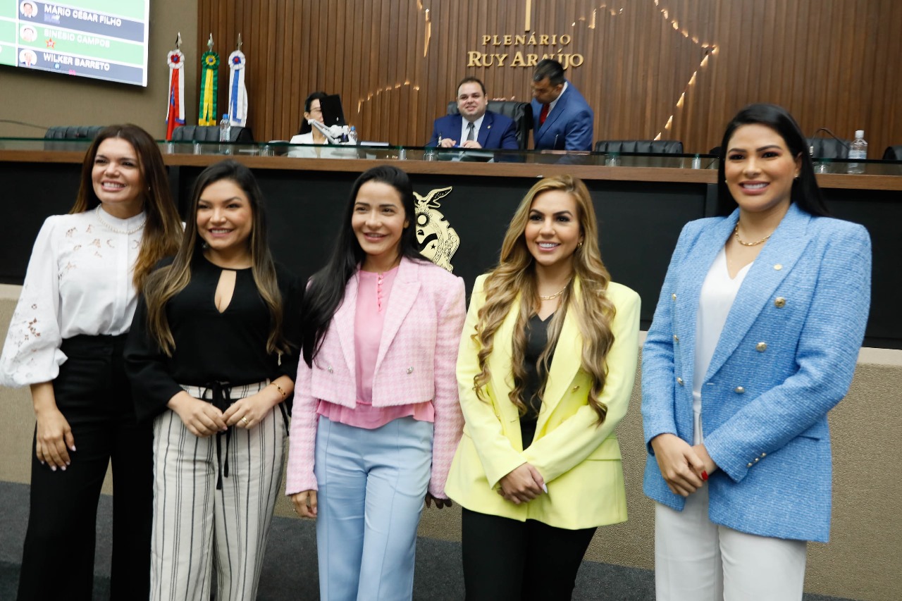 No Dia Internacional da Igualdade Feminina deputadas da Aleam reforcam compromisso pela conquista da igualdade de genero Foto Alberto Cesar Araujo kAzTzC