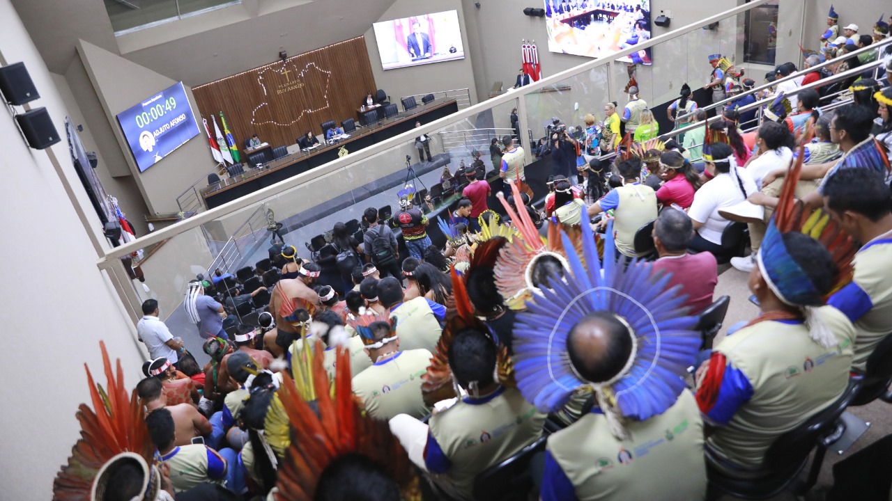 No Dia Internacional dos Povos Indigenas Assembleia Legislativa destaca materias voltadas a essa parcela da populacao brasileira Foto Danilo Mello EWVkfc