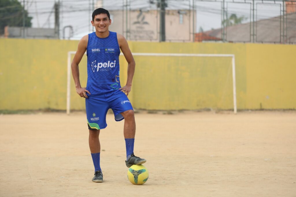 Sedel Andrew e um dos oito representantes convocados para a selecao de futebol social FOTOS Alex Pazuello Secom 1024x682 1