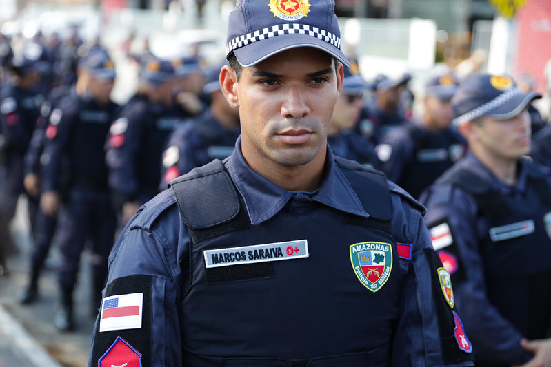 SECOM Apresentacao mil alunos soldados da PM aluno soldado Marcos Saraiva Foto Arthur Castro 2