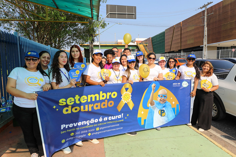 Setembro Dourado no Hemoam inicia com blitz educativa 2