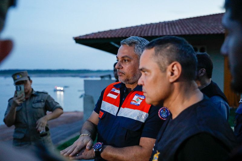 SECOM SECRETARIO DE SEGURANCA VINICIUS ALMEIDA A DIREITA E O SECRETARIO DA DEFESA CIVIL FRANCISCO MAXIMO 1