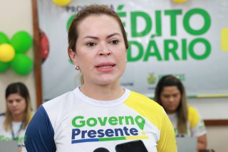 SECOM Governo Presente ecretaria executiva do FPS Kathelen Braz FOTO Roberto Carlos