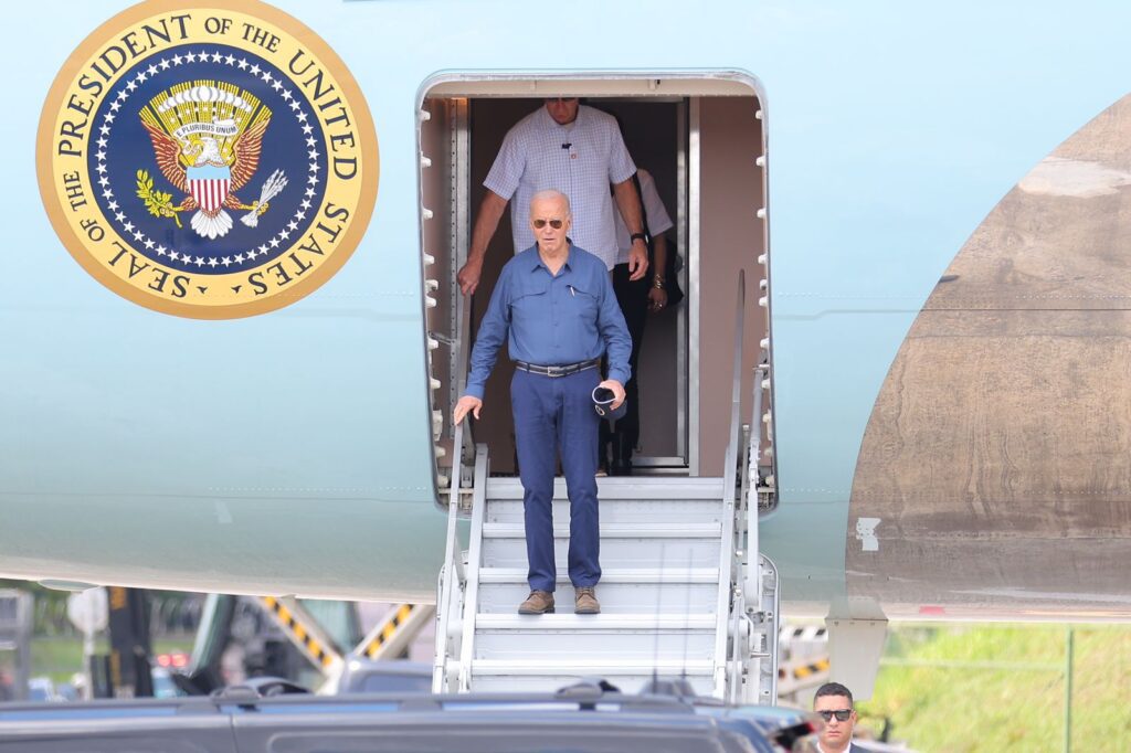 Em visita historica ao Amazonas governador Wilson Lima recepciona presidente dos Estados Unidos Joe Biden 6 Foto Diego Peres Secom 1024x682 1