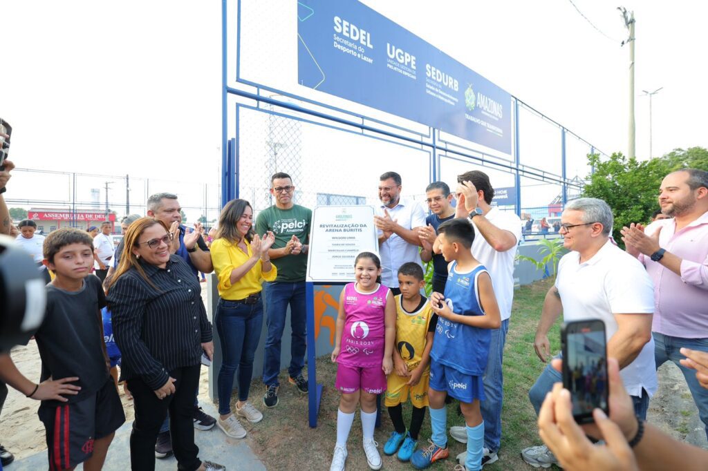 Governador Wilson Lima entrega cinco espacos esportivos revitalizados nas zonas norte e oeste 2 Fotos Arthur Castro e Diego Peres Secom 1024x682 1