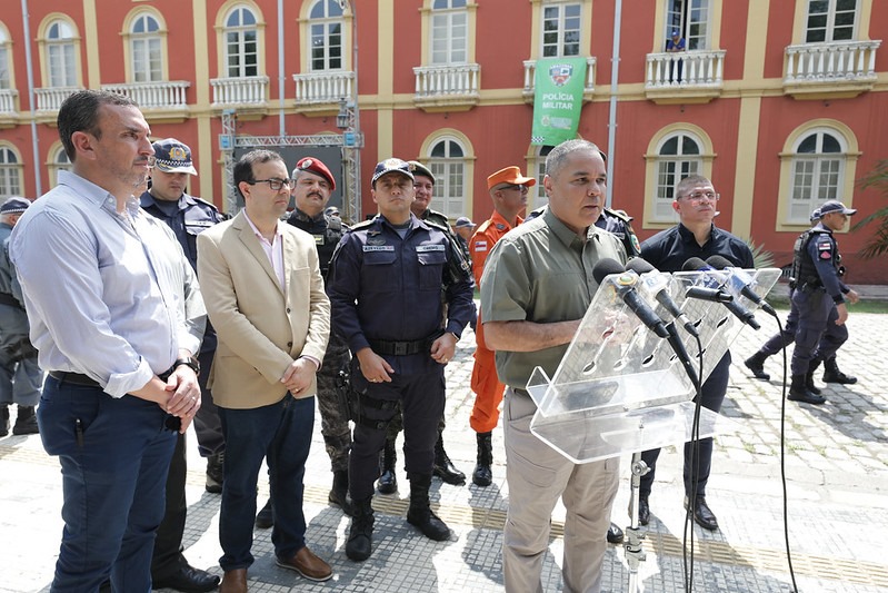 Operacao Natal Mais Seguro Governo do Amazonas reforca policiamento durante compras e festividades de fim de ano sec SSP AM cel Vinicius Almeida Fotos Arthur Castro Secom 2