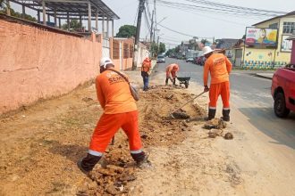 Prefeitura conclui recuperacao de rede de drenagem profunda no conjunto Campos Eliseos 3