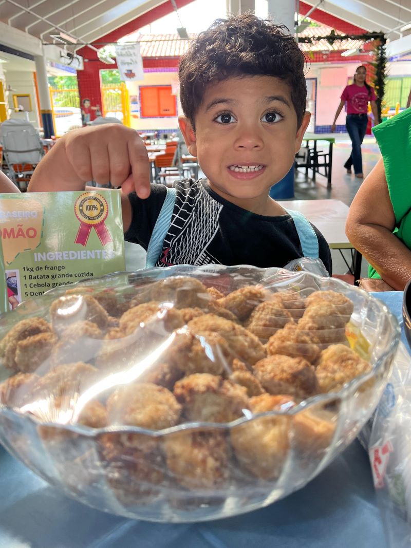 Prefeitura de Manaus realiza encerramento do projeto E28098Cuia de Sabores de Creche 3