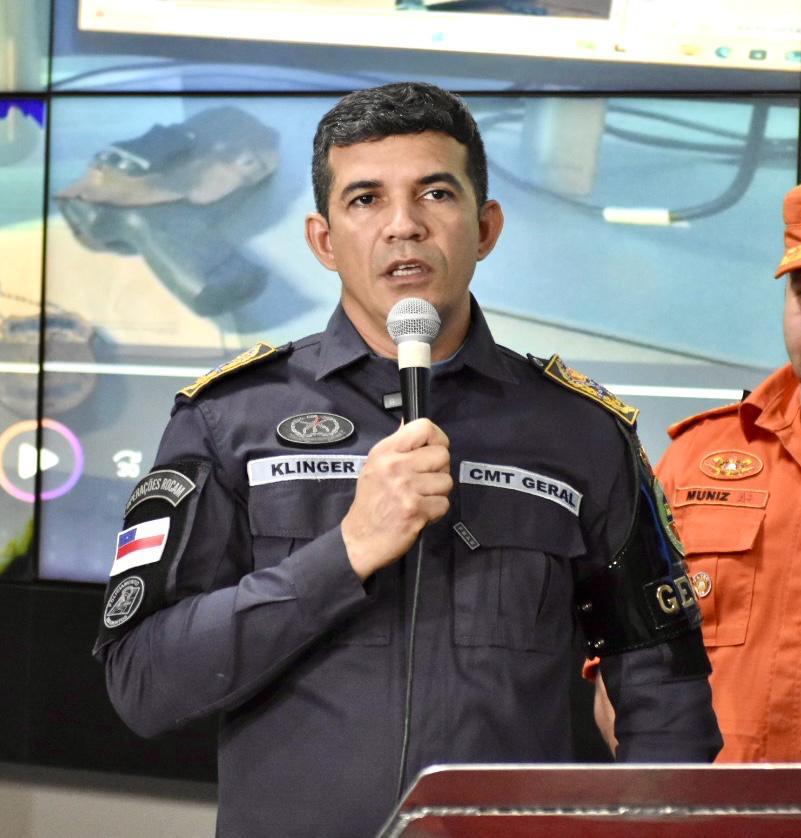 SECOM Reducao nos crimes de roubos Comandante da PM coronel Klinger Paiva FOTO Erlon Rodrigues