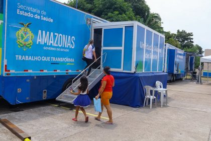 SES AM Carreta da saude vai atender na zona leste de Manaus Fotos Evandro Seixas 1