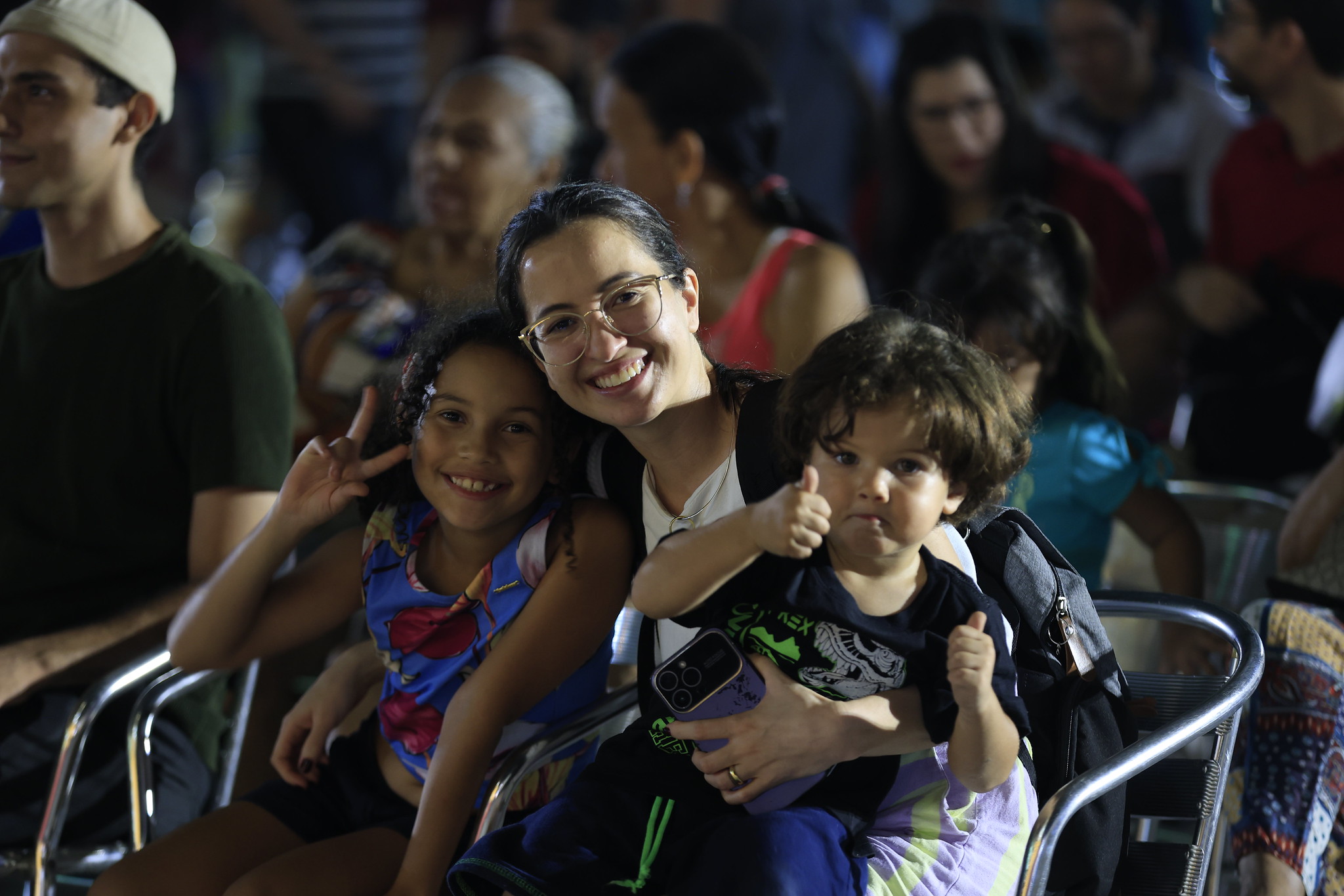 Cultura Nayane Souza e filhos David Martins