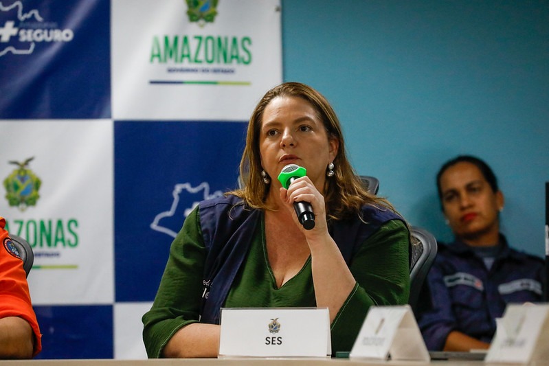 Governo do Amazonas apresenta plano de seguranca para as festividades de fim de ano 2 Secretaria da SES AM Nayara Maksoud Foto Mauro Neto Secom