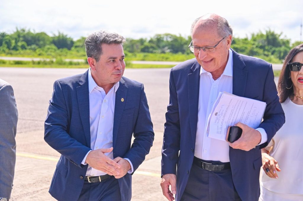 Vice presidente Geraldo Alckmin e o vice governador Tadeu de Souza Foto Ricardo Machado 3 1024x681 1