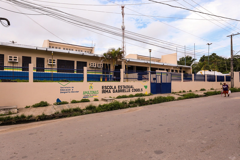 Beneficiado do Aula em Casa diz que programa foi fundamental para andamento do ano letivo ESCOLA IRMA GABRIELLE COGELS ANTONIO LIMA SECOM 1