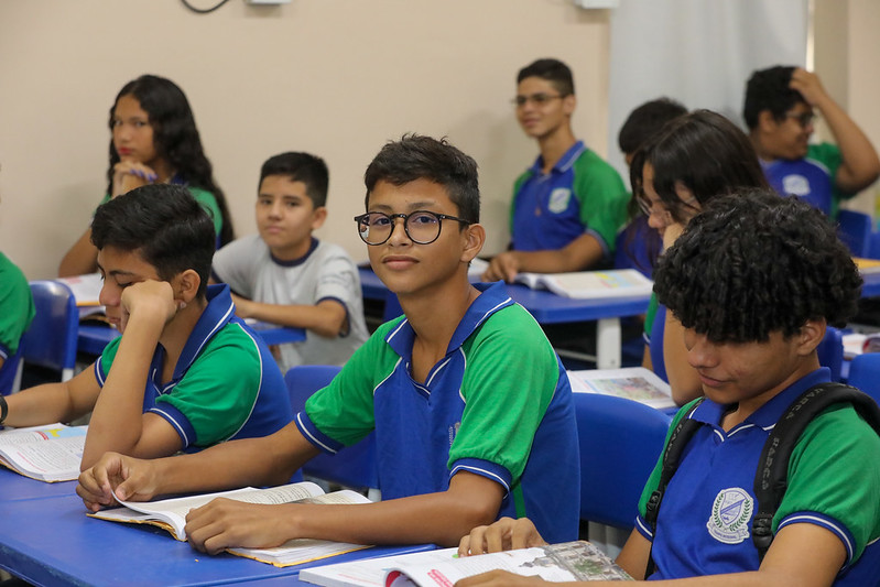 Beneficiado do Aula em Casa diz que programa foi fundamental para andamento do ano letivo MANASSES DE SOUZA ALUNO AULA EM CASA ANTONIO LIMA SECOM