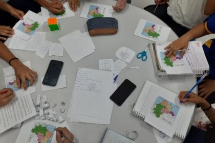 Fapeam pesquisa desenvolve material didatico para auxiliar no ensino da geografia de transportes Fotos Cristiano da Silva Paiva 1