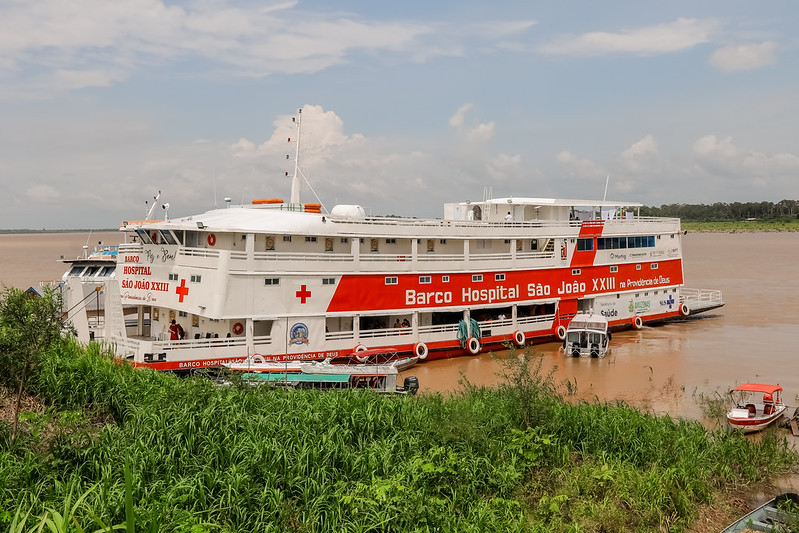Barco Hospital São João XXIII encerra expedição em Manaquiri, com 3,2 mil atendimentos Informe Manaus SAUDE BARCO SAOJOAOXXIII ENCERRA EXPEDICAO MANAQUIRI FOTO EVANDROSEIXAS SES AM 2