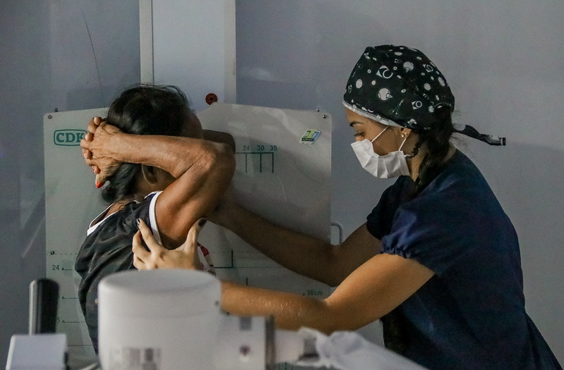 Em Manaquiri, Barco Hospital São João XXIII realiza mais de 2,2 mil atendimentos em quatro dias Informe Manaus SES AM Em quatro dias Barco Hospital atende mais de 2 mil pessoas em Manaquiri Foto Evandro Seixas 4
