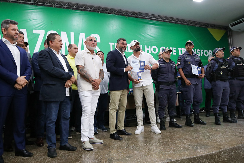 Amazonas mantém redução dos indicadores criminais e eleva apreensões de drogas e armas Informe Manaus SSP AM INDICADORES FOTO ARTHUR CASTRO SECOM 02