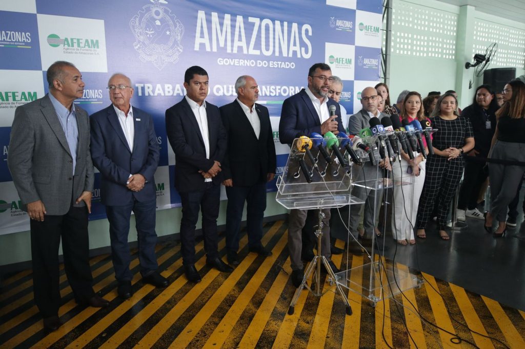 Governador Wilson Lima anuncia investimentos de R 340 milhoes pelo Mais Credito Amazonas para 2025 1 Foto Alex Pazuello Secom 1024x682 1