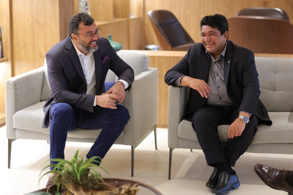 Governador Wilson Lima reune com presidente da CBF e tratativas para o Amazonas receber jogos da Copa do Mundo Feminina avancam 1 Foto Diego Peres Secom 1024x682 1