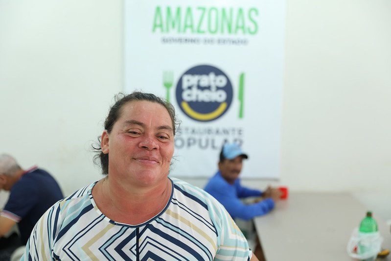 Prato Cheio de Tefe 3 Nilziete Amorim beneficiaria Foto Alex Pazuello Secom