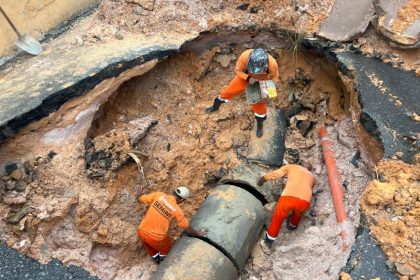 Prefeitura de Manaus atua na recuperacao de rede de drenagem profunda no bairro Sao Francisco