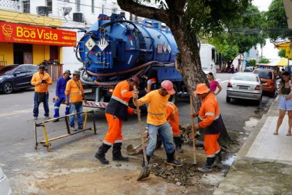 Prefeitura de Manaus trabalha na recuperacao de rede de drenagem profunda nas zonas Leste e Sul da cidade 3