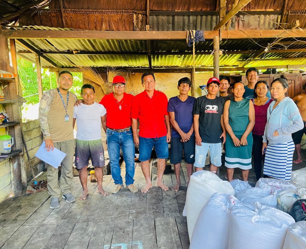 Em São Paulo de Olivença, Governo do Amazonas investe R$ 30 mil na agricultura familiar indígena Informe Manaus Sepror Foto divulgacao Sepror PAA Indigena Sao Paulo de Olivenca 1 1024x834 1