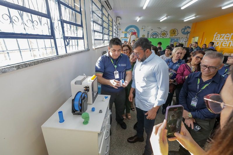 Governador Wilson Lima anuncia pagamento de progressoes a mais de 2 mil professores e pedagogos da rede estadual 2 foto Alex Pazuello Secom