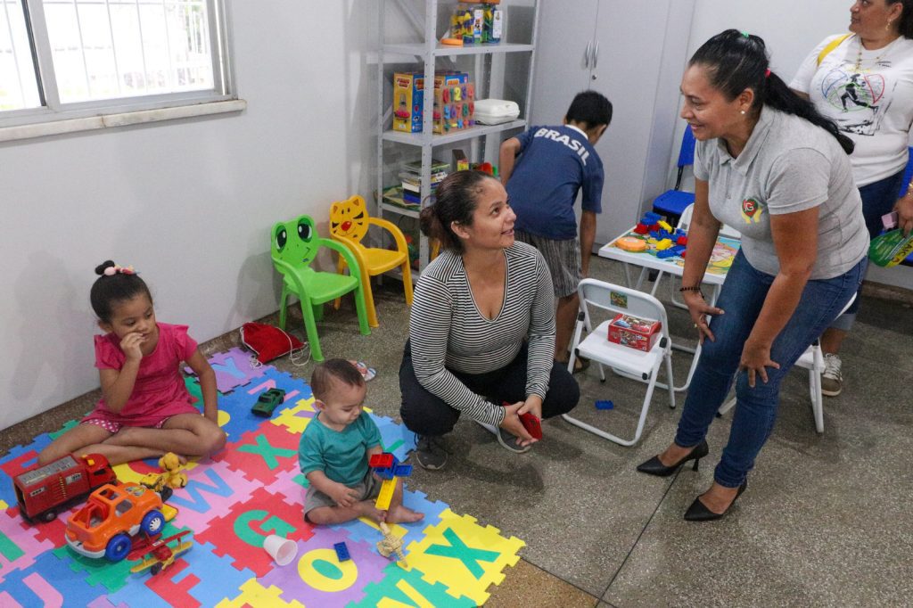 Governador Wilson Lima reinaugura Caic Alexandre Montoril reformado no bairro Petropolis zona sul 3 foto Diego Peres Secom 1024x682 1