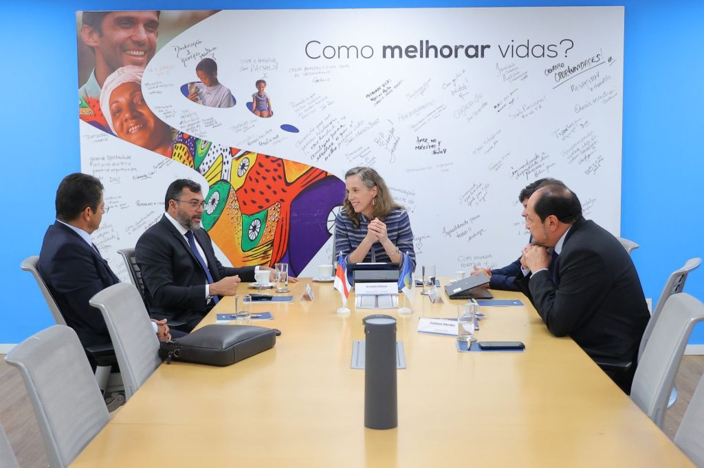 Governador Wilson Lima se reune com ministro Waldez Goes para apresentar acoes de prevencao contra fenomenos climaticos no Amazonas 3 foto Diego Peres Secom 1024x682 1