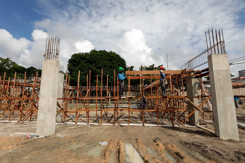 Governador Wilson Lima vistoria obras da Casa da Mulher Brasileira que vai atender vitimas de violencia Foto Alex Pazuello Secom 2