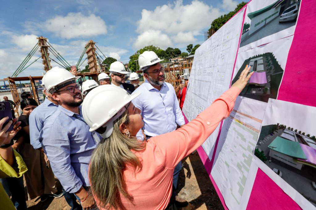 Governador Wilson Lima vistoria obras da Casa da Mulher Brasileira que vai atender vitimas de violencia Foto Alex Pazuello Secom 8 1024x682 1