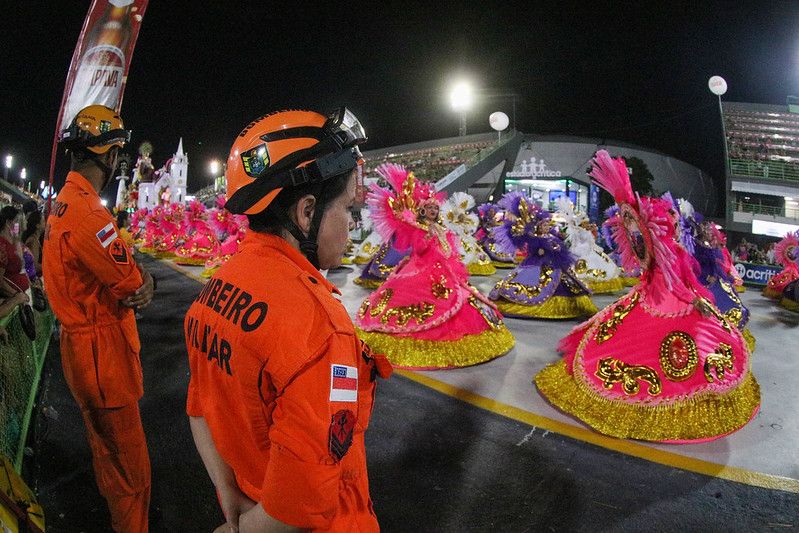 Governo do Amazonas garante seguranca saude e cidadania durante desfile das escolas de samba em Manaus 3 Foto Antonio Lima Secom