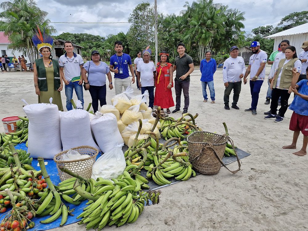 Idam Entrega de PAA indigena em Japura e Manaquiri Fotos divulgacao 1