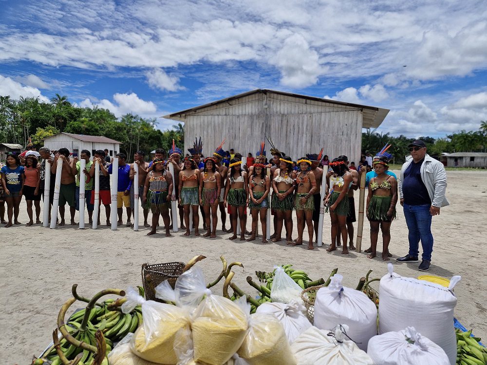 Idam Entrega de PAA indigena em Japura e Manaquiri Fotos divulgacao 2