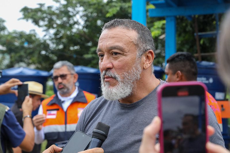 Projeto Agua Boa transforma vidas e garante dignidade e saude para ribeirinhos em Iranduba 3 Presidente Cosama Denilson Gama FOTO Antonio Lima Secom