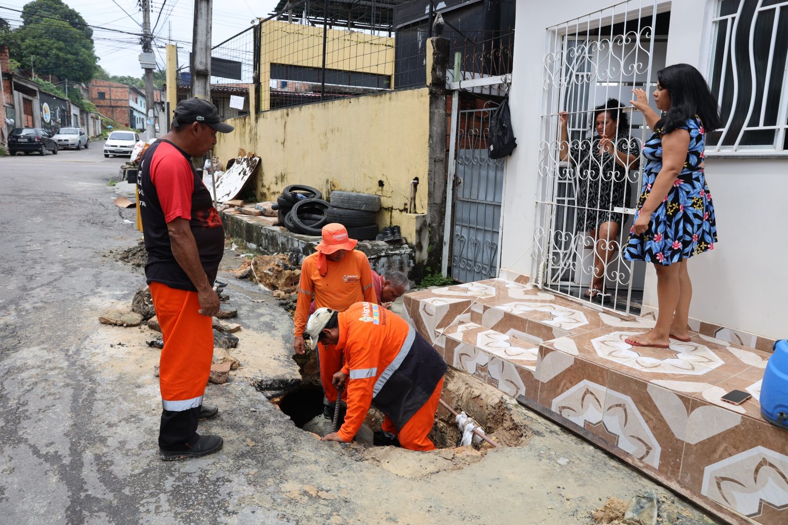 rede de drenagem no Sao Jose 3