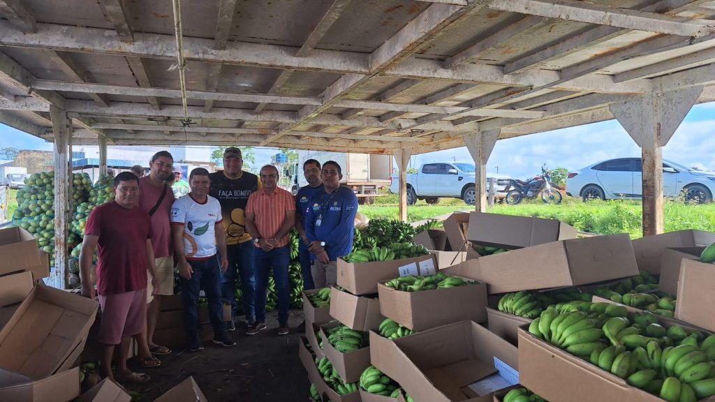 Operação Cheia 2025: Governo do Amazonas adquire 25 toneladas de alimentos em Manacapuru 6 Foto Divulgacao Seprpr Compra de Alimentos via PAA em Manacapuru 4 1024x576 1
