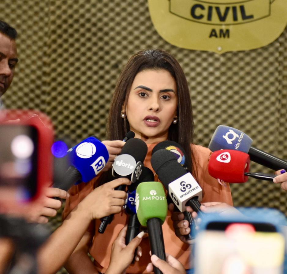 De janeiro a abril, Polícia Civil efetuou mais de 100 prisões por estupro de vulnerável no Estado 8 PC AM DELEGADA JULIANA TUMA FOTO ERLON RODRIGUES 1