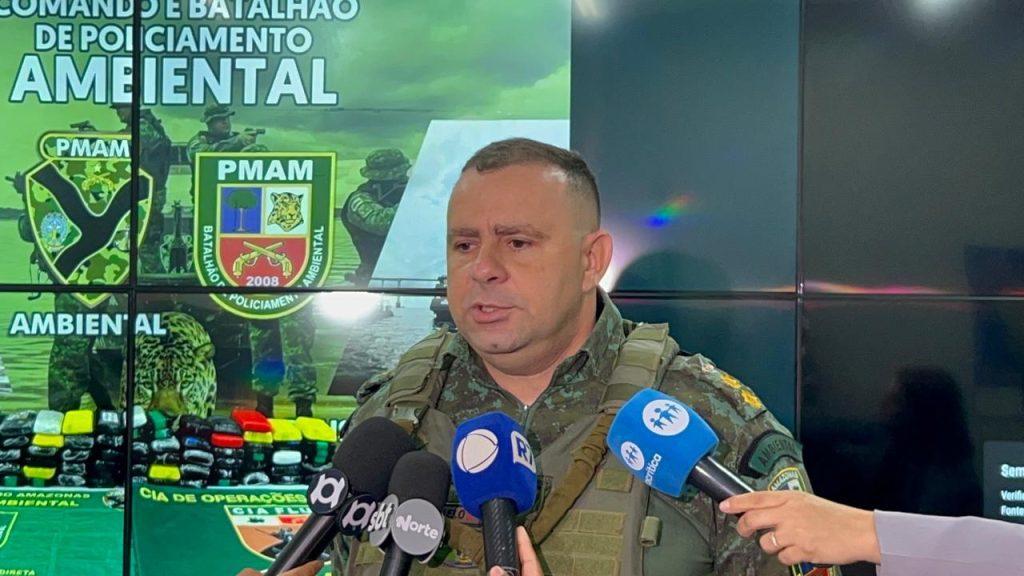 Polícia Militar do Amazonas encerra inscrições para lote promocional da 3ª Corrida do Batalhão Ambiental 7 PMAM comandante do BPAmb tenente coronel PM Victor Melo 1024x576 1