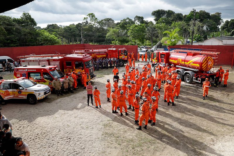 Governador Wilson Lima entrega nova base do Corpo de Bombeiros no bairro Santa Etelvina, zona norte de Manaus 13 Bombeiros Santa Etevina fotos Alex Pazuello Secom 3