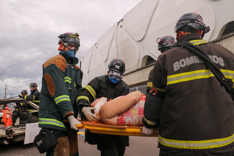 Corpo de Bombeiros realiza simulado de salvamento veicular com múltiplas vítimas 10 CBMAM SIMULADO FOTO MAURO NETO 6