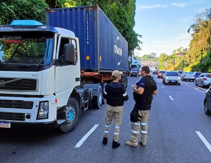 Detran-AM inicia nova etapa da Operação Carga Pesada e registra 76 irregularidades 7 Detran AM Operacao Carga Pesada Creditos Divulgacao Detran AM 2